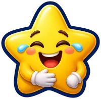 A laughing emote.
