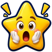 A shocked emote.